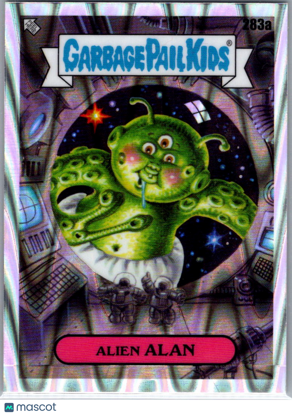 2024 Topps Garbage Pail Kids Chrome Alien Alan #283a