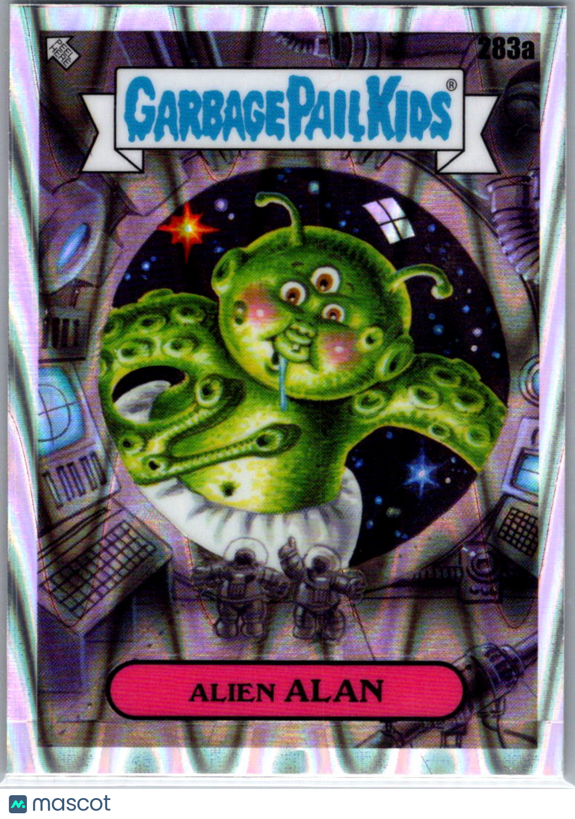 2024 Topps Garbage Pail Kids Chrome Alien Alan #283a