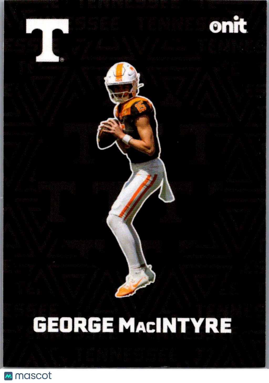 2025 ONIT Athlete Tennessee Volunteers Football George MacIntyre #F-26