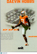 2025 ONIT Athlete Tennessee Volunteers Daevin Hobbs #VS-13