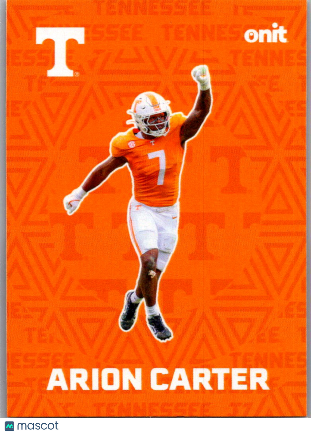 2025 ONIT Tennessee Volunteers Arion Carter #F-6