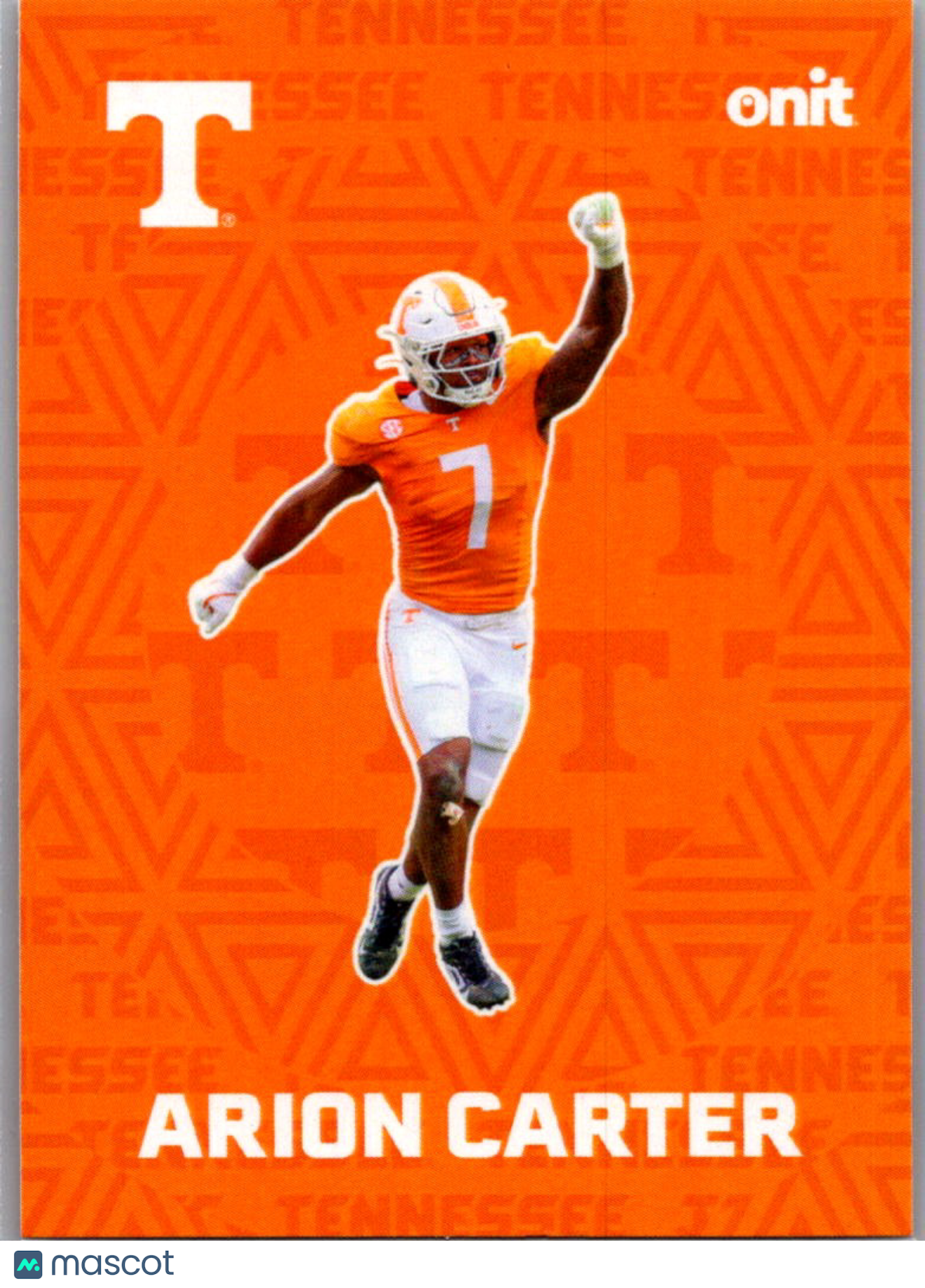 2025 ONIT Tennessee Volunteers Arion Carter #F-6