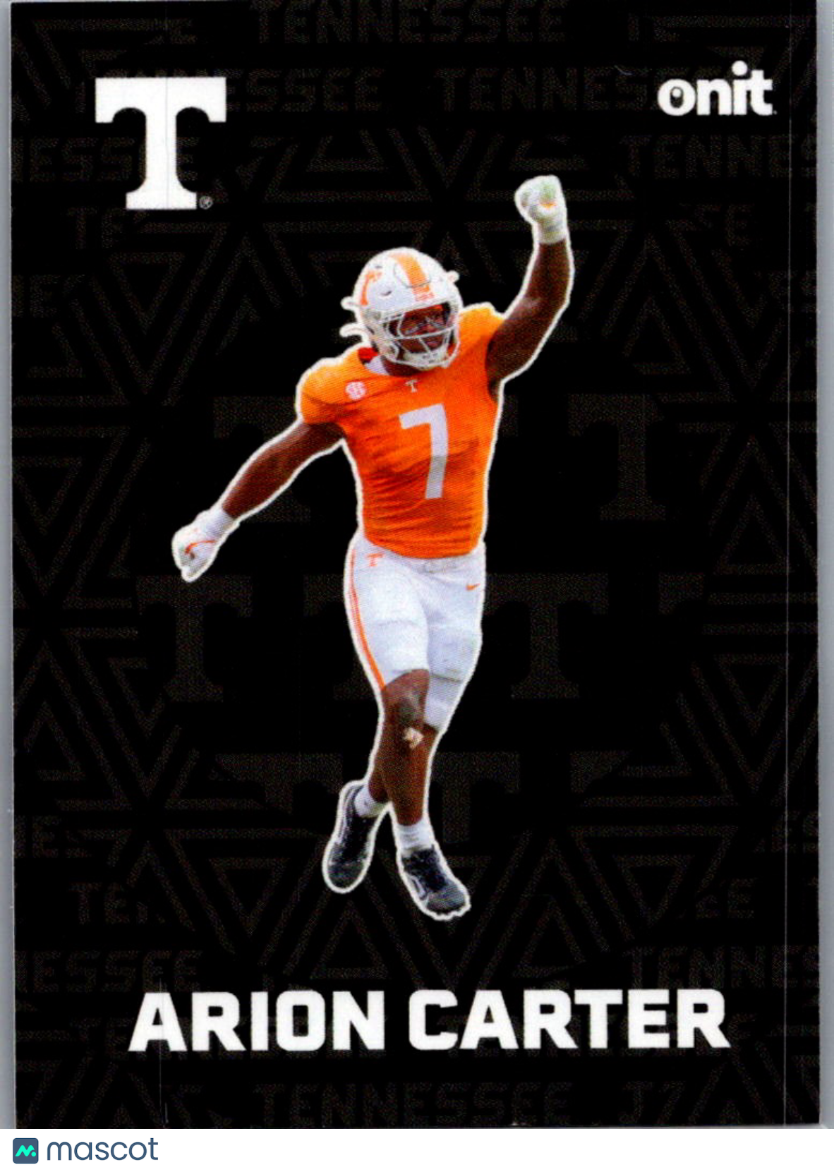 2025 ONIT Tennessee Volunteers Arion Carter #F-21