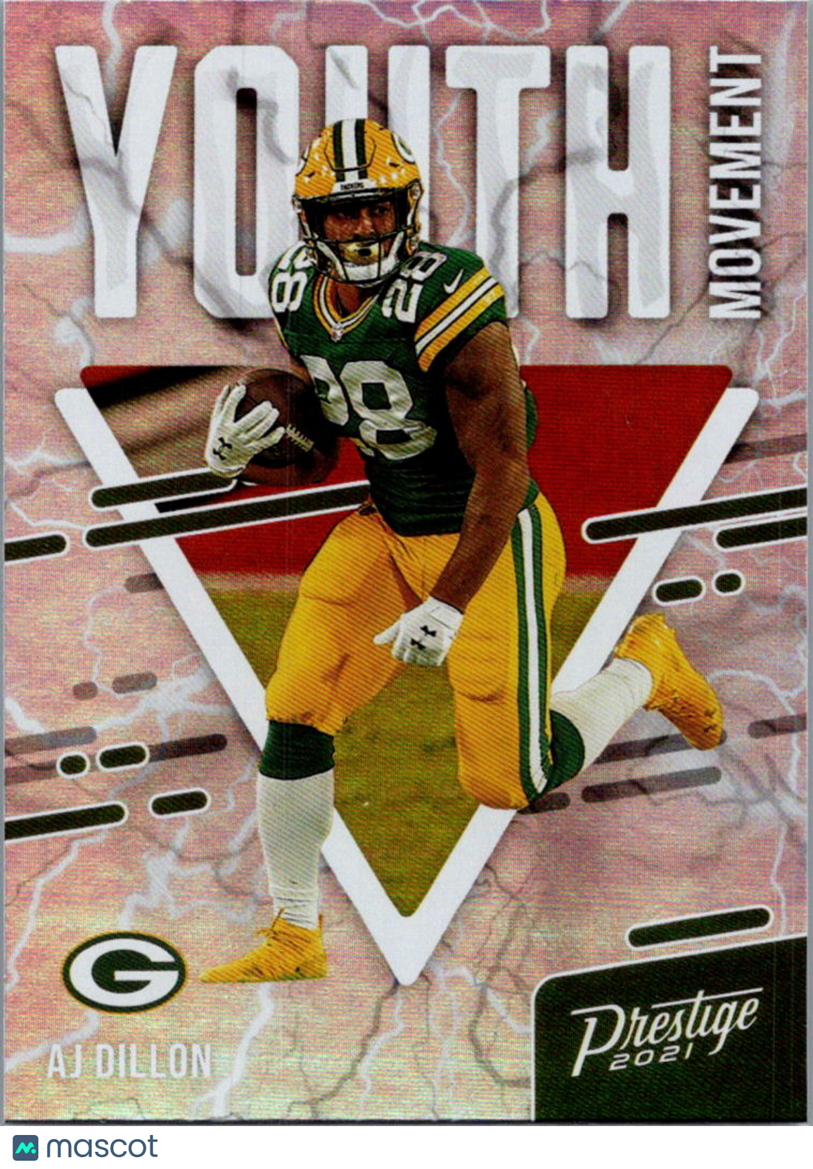 2021 Panini Prestige AJ Dillon #YM-6