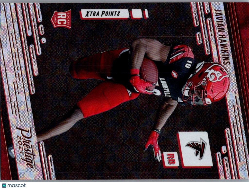 2021 Panini Prestige Javian Hawkins #227 Xtra Points Premium RC