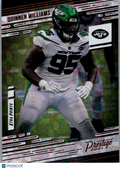 2021 Panini Prestige Quinnen Williams #168 Xtra Points Sunburst