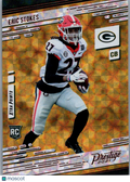 2021 Panini Prestige Eric Stokes #265 Xtra Points Sunburst RC