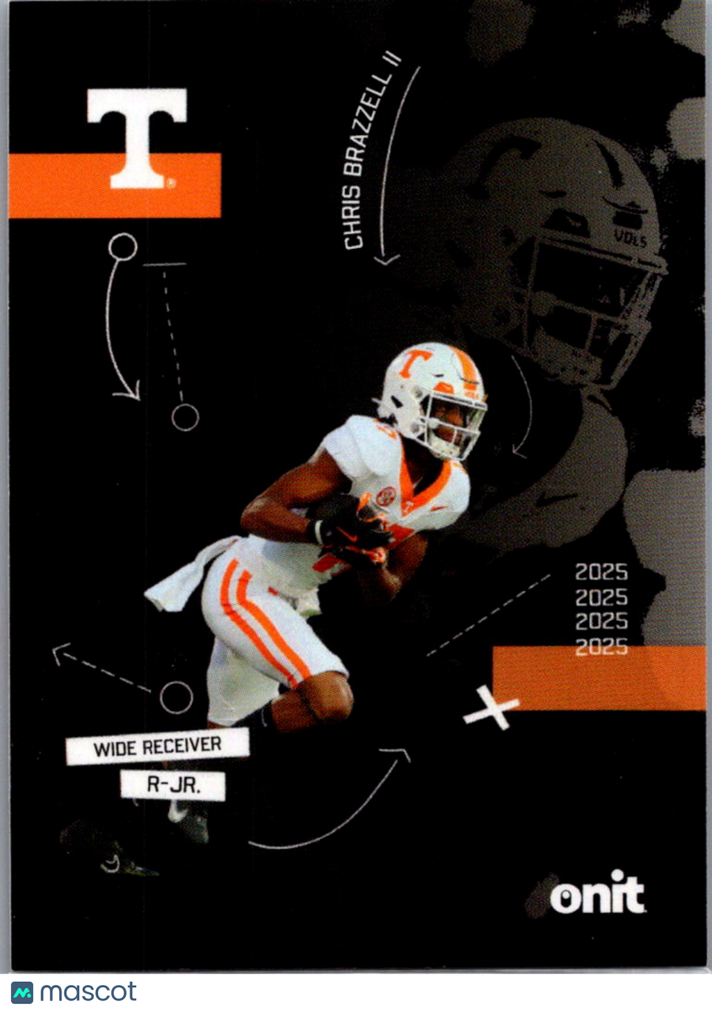2025 ONIT Tennessee Volunteers Chris Brazzell II #SIL-4