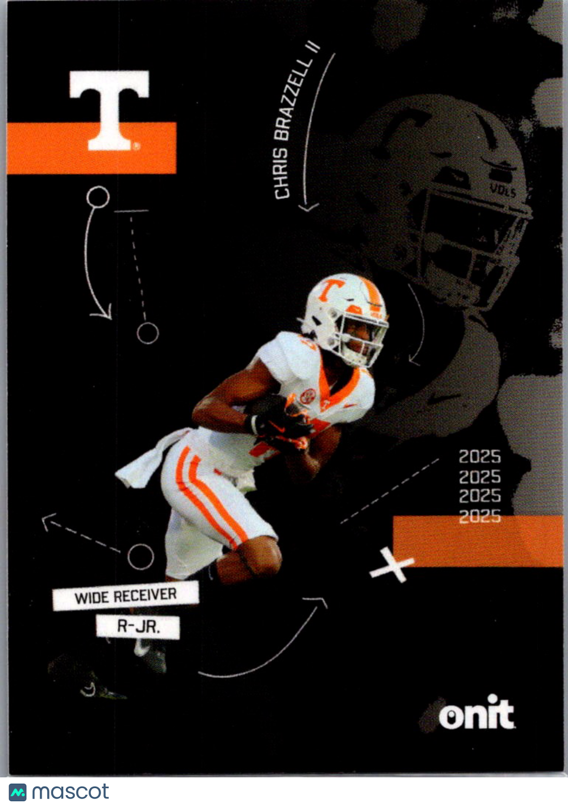 2025 ONIT Tennessee Volunteers Chris Brazzell II #SIL-4