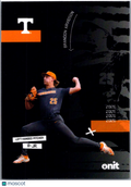 2026 ONIT Tennessee Volunteers Brandon Arvidson #SIL-1