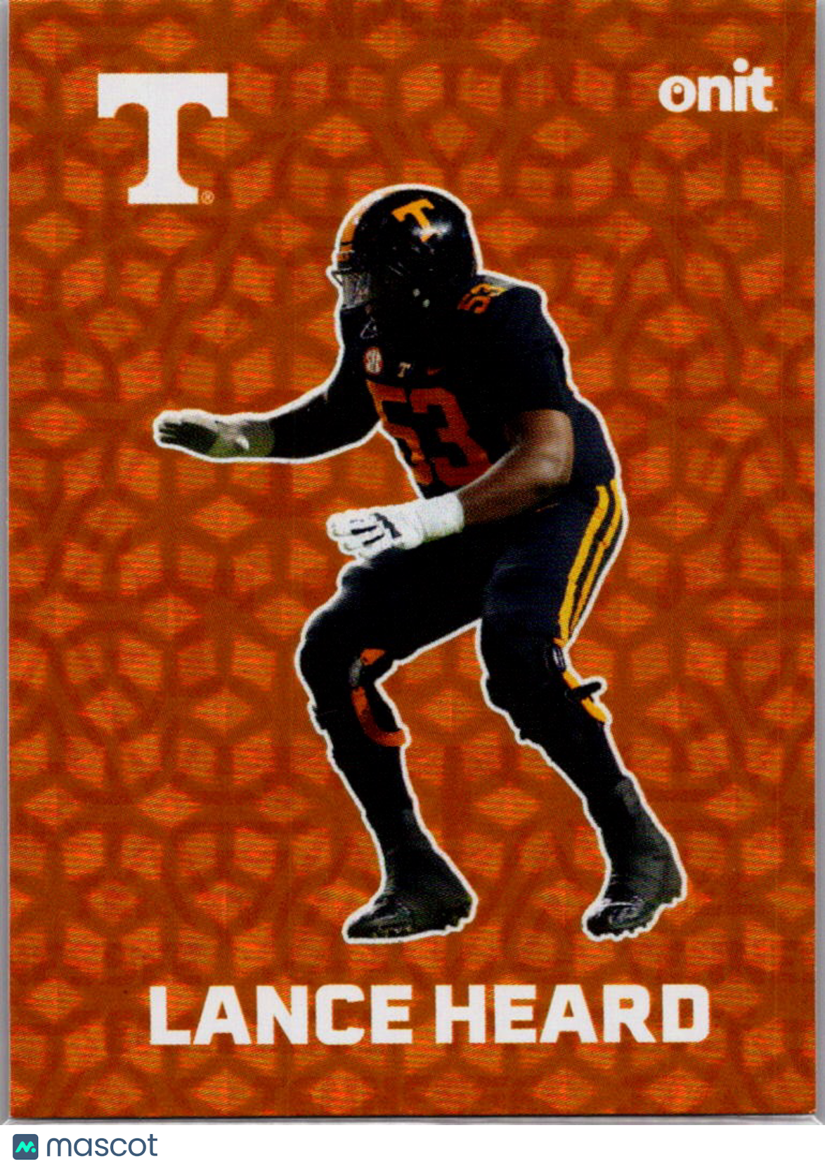2025 ONIT Tennessee Volunteers Football Lance Heard #F-9