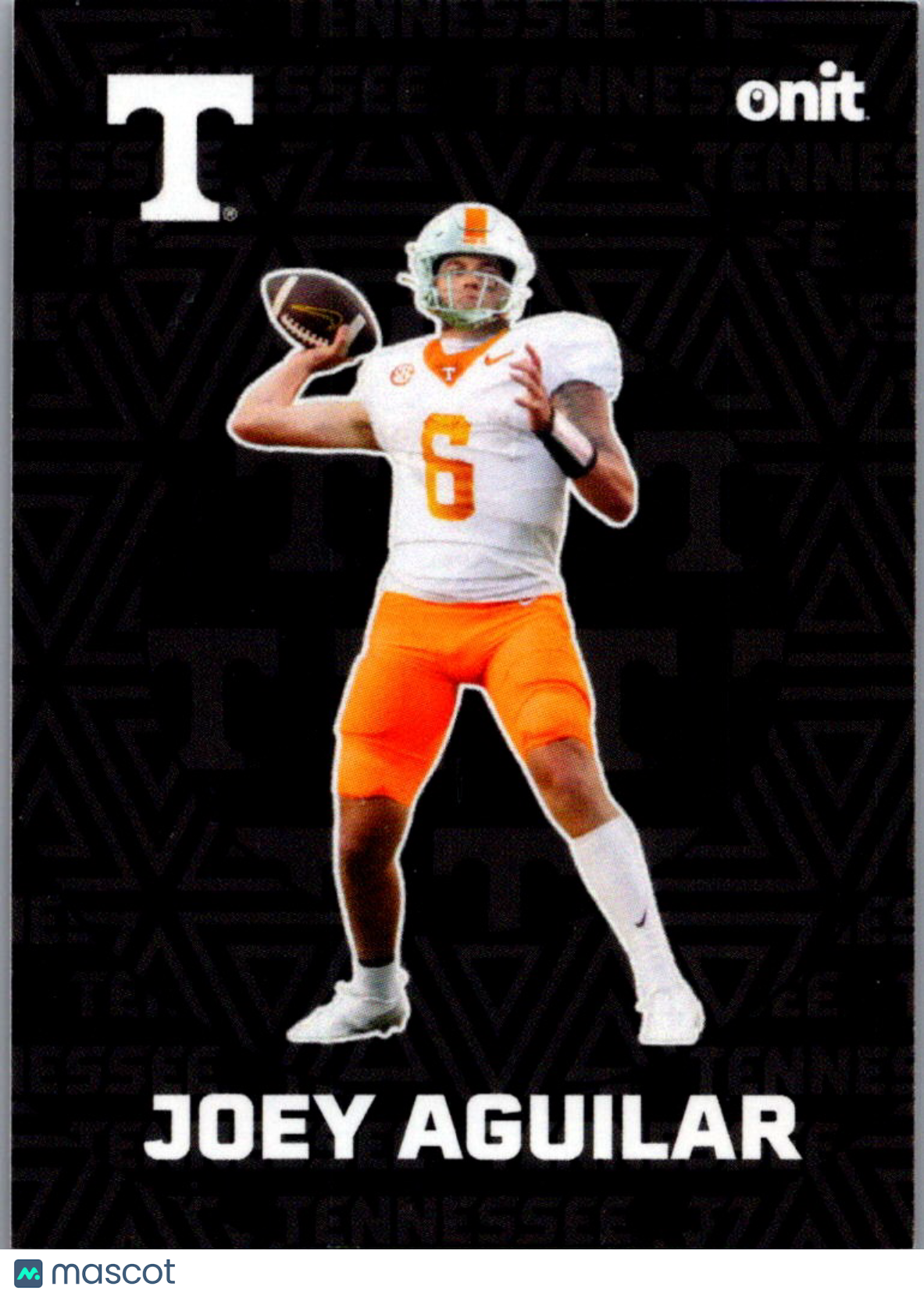 2025 ONIT Athlete Tennessee Volunteers Joey Aguilar #F-16