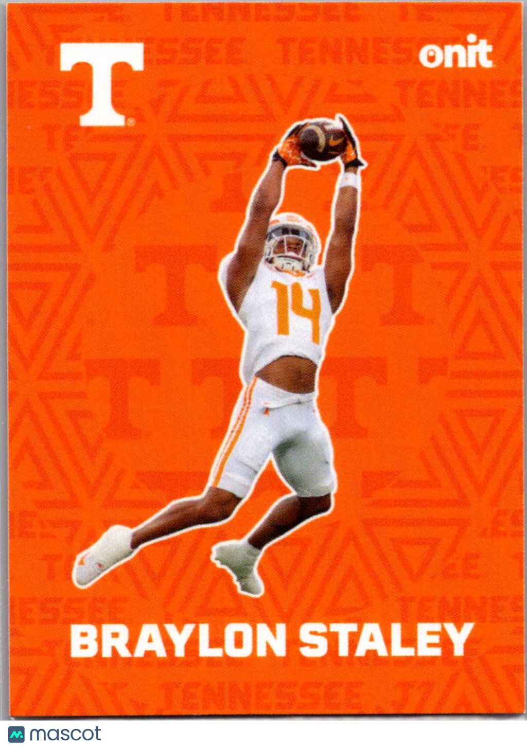 2025 ONIT Athlete Tennessee Volunteers Football Braylon Staley #F-12