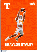 2025 ONIT Athlete Tennessee Volunteers Football Braylon Staley #F-12
