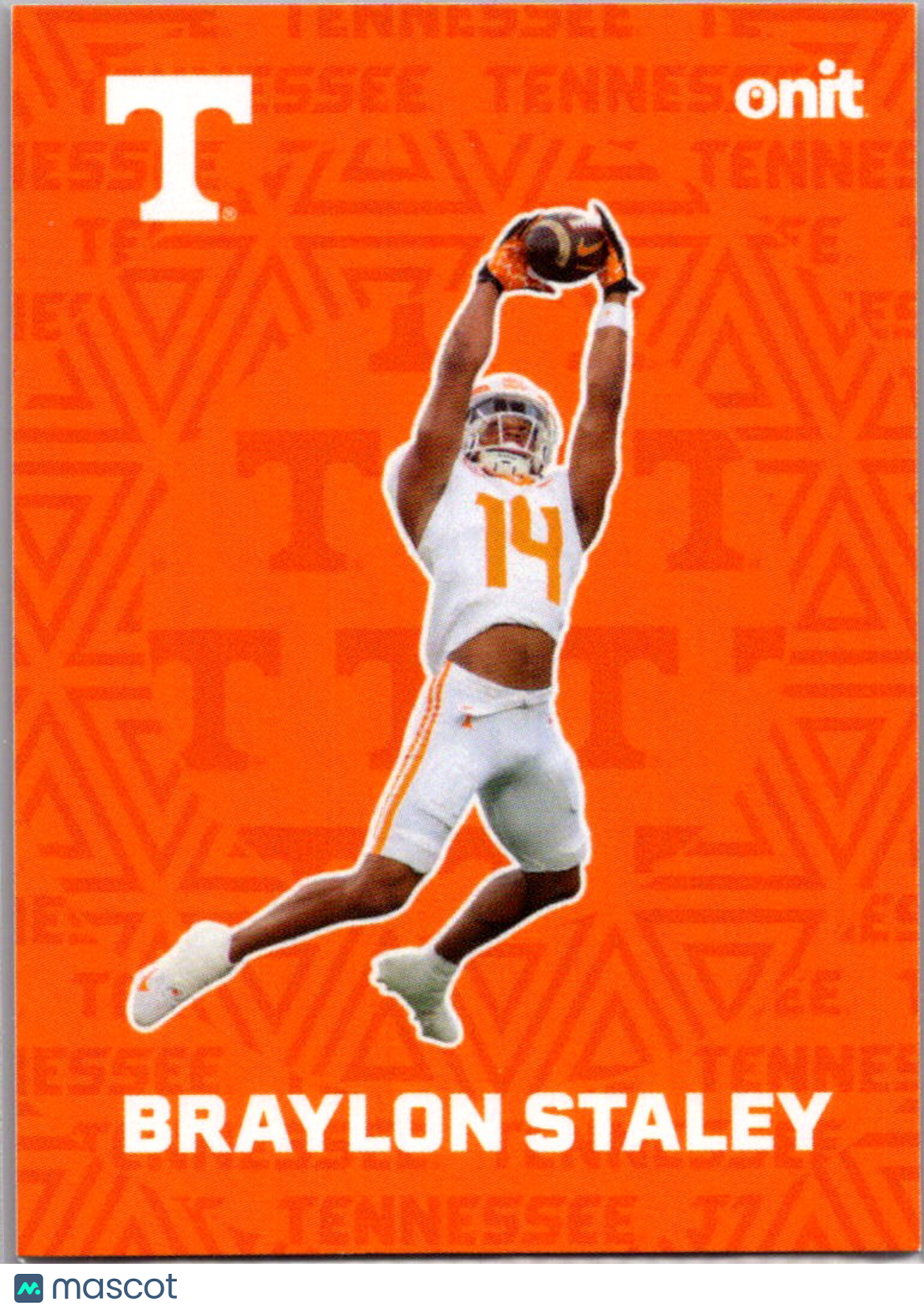2025 ONIT Athlete Tennessee Volunteers Football Braylon Staley #F-12