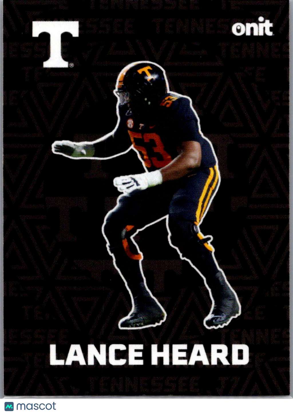 2025 ONIT Tennessee Volunteers Lance Heard #F-24