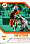 2025 ONIT Tennessee Volunteers Mike Matthews #P-5