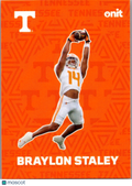 2025 ONIT Tennessee Volunteers Braylon Staley #F-12