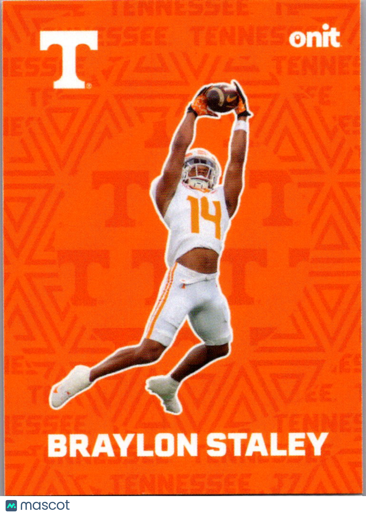 2025 ONIT Tennessee Volunteers Braylon Staley #F-12