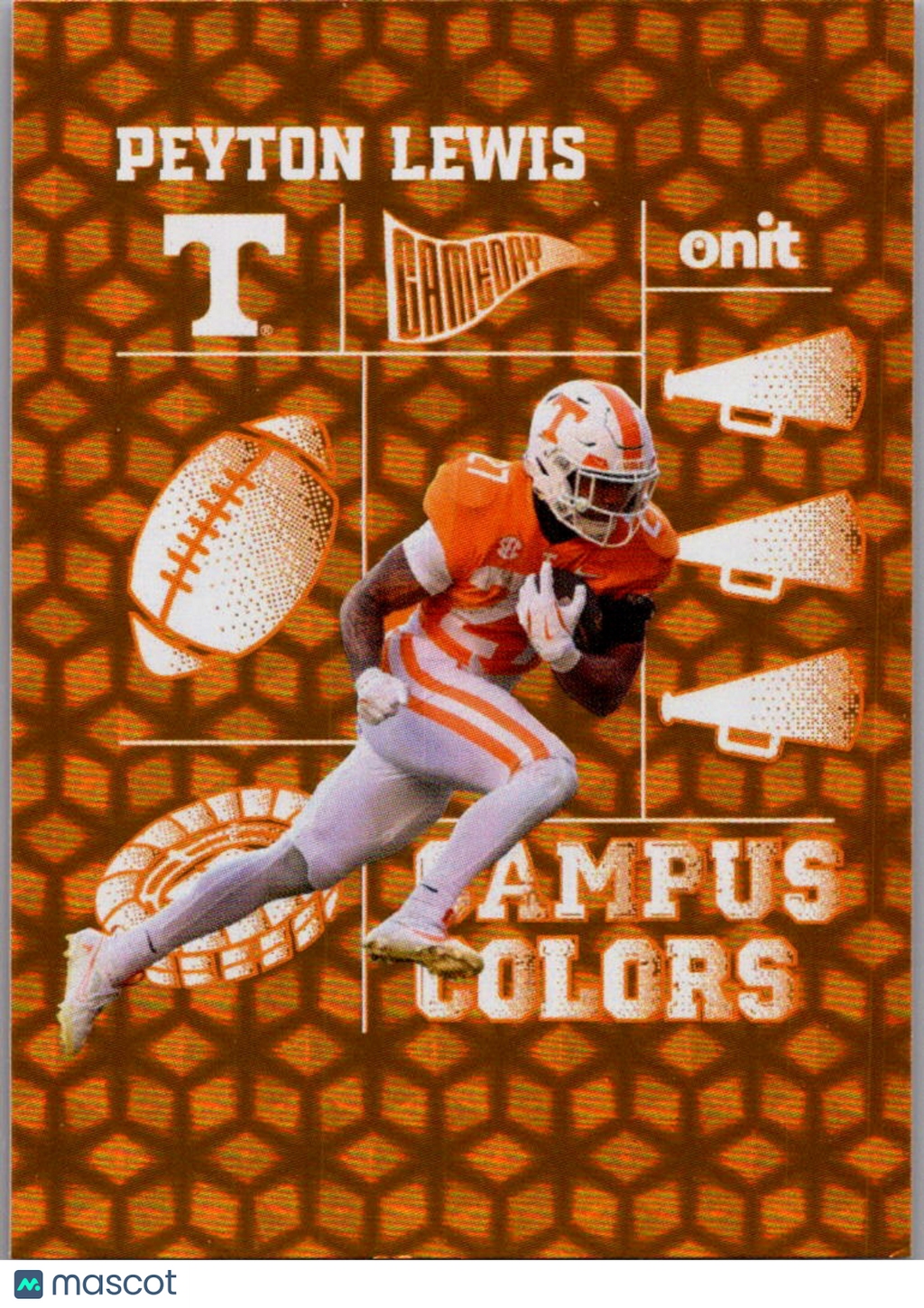 2025 ONIT Gameday Tennessee Volunteers Campus Colors Peyton Lewis #CC-12