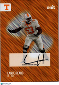 2025 ONIT Signature Series Lance Heard #S-16 Auto