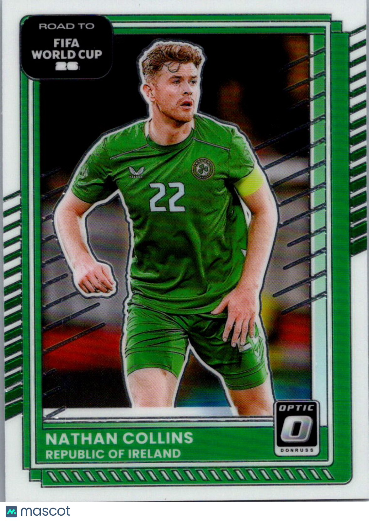 2025 Panini Donruss Optic Road to FIFA World Cup 26 Soccer Nathan Collins #173