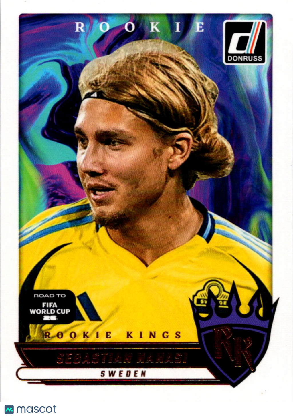 2025 Donruss Road to FIFA World Cup 26 Soccer Sebastian Nanasi #9 Rookie Kings
