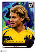 2025 Donruss Road to FIFA World Cup 26 Soccer Sebastian Nanasi #9 Rookie Kings
