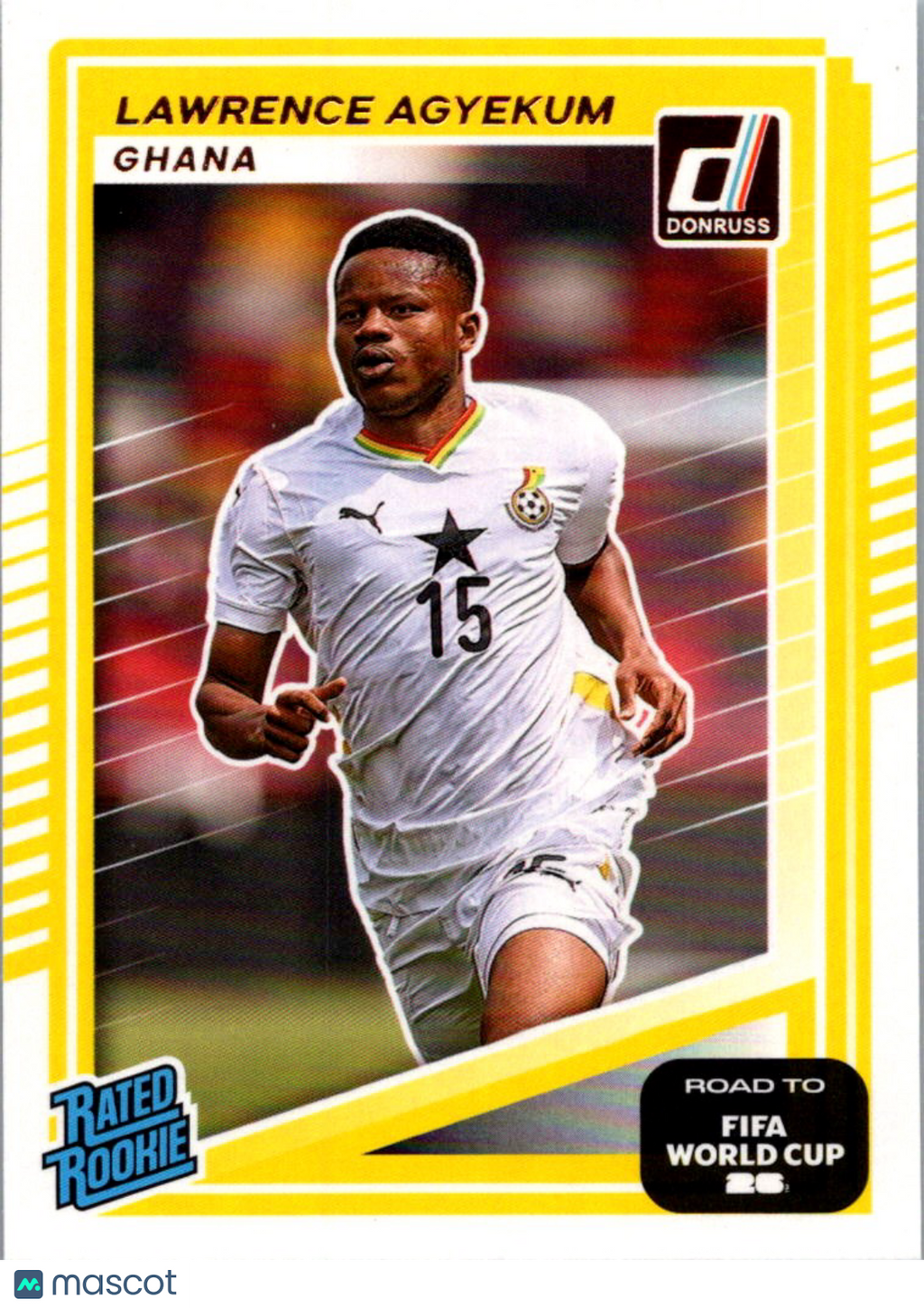 2025 Panini Donruss Road to FIFA World Cup 26 Lawrence Agyekum #209 Rookie