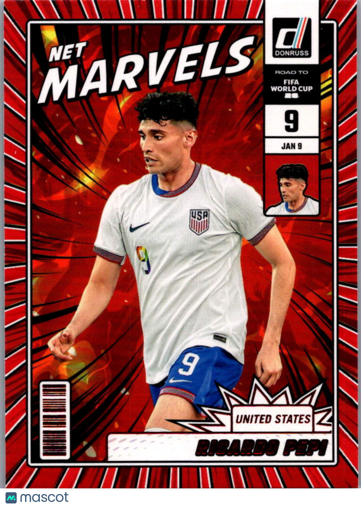 2025 Panini Donruss Road to FIFA World Cup 26 Ricardo Pepi #11