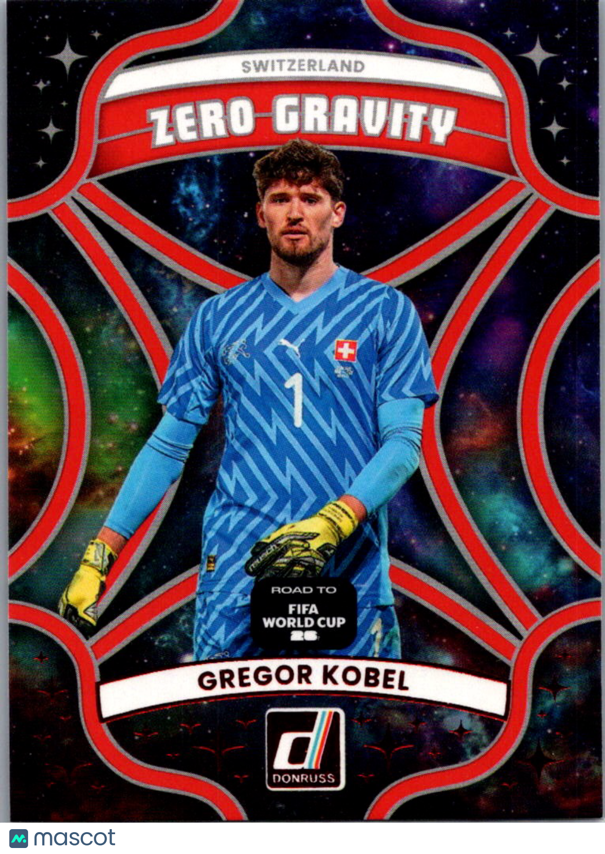 2025 Panini Donruss Road to FIFA World Cup 26 Gregor Kobel #12 Zero Gravity