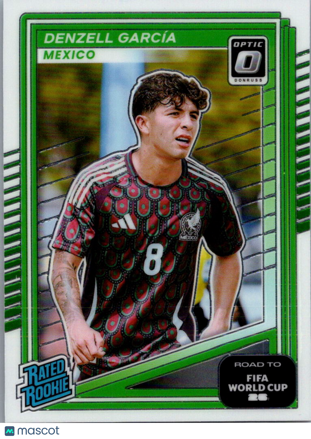2025 Donruss Optic Road to FIFA World Cup Denzell García #211 Rookie