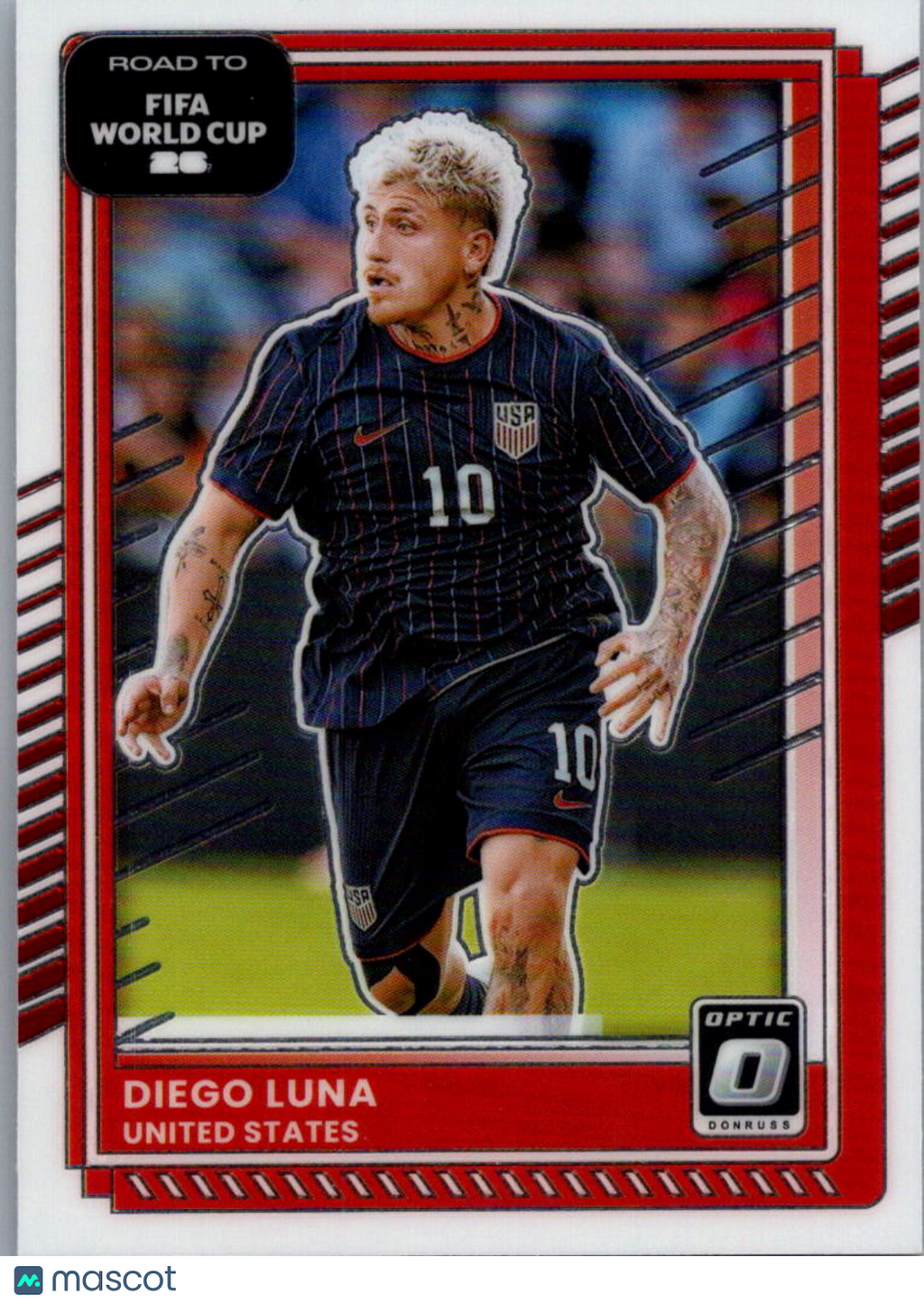 2025 Panini Donruss Optic Road to FIFA World Cup 26 Diego Luna #26