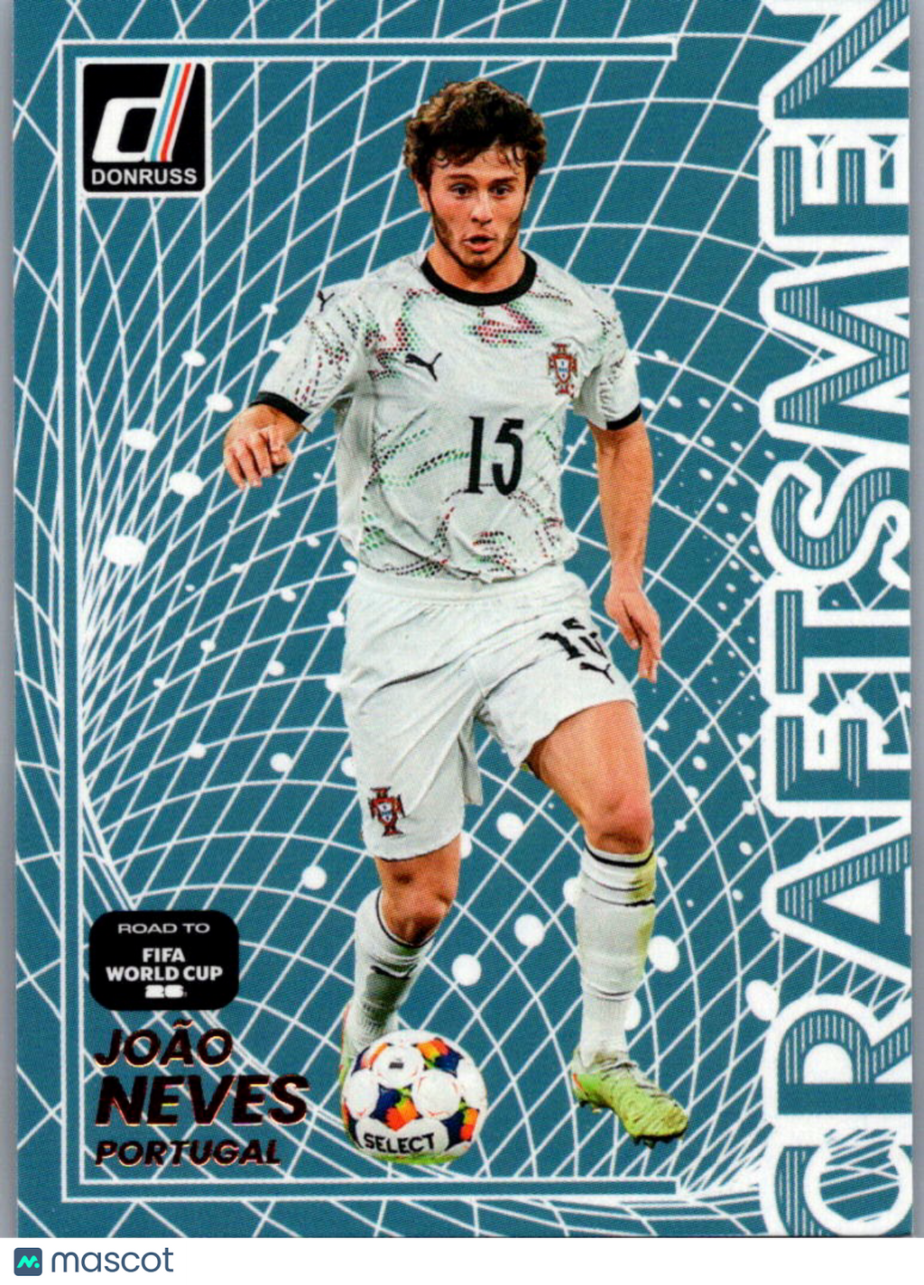 2025 Panini Donruss Road to FIFA World Cup 26 João Neves #23 Craftsman