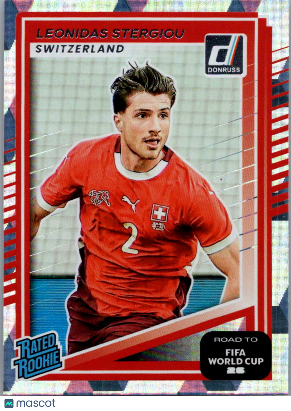 2025 Donruss Road to FIFA World Cup 26 Soccer Leonidas Stergiou #249 Diamond