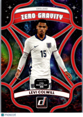 2025 Donruss Road to FIFA World Cup 26 Soccer Levi Colwill #25 Red Zero Gravity