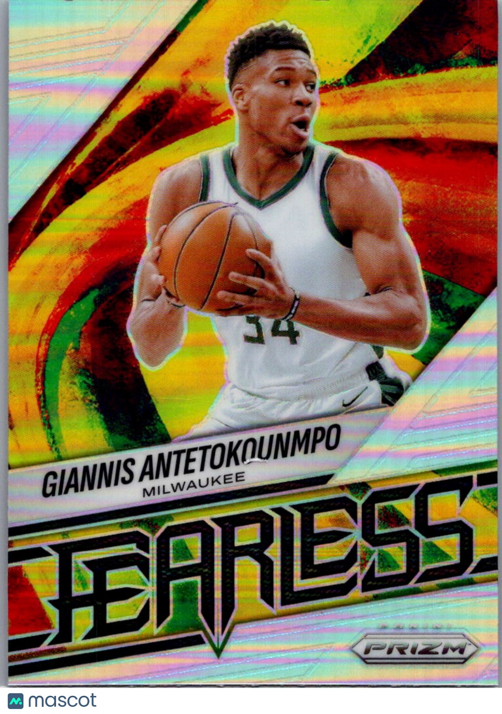 2026 Panini Prizm Fearless Giannis Antetokounmpo #15 Silver