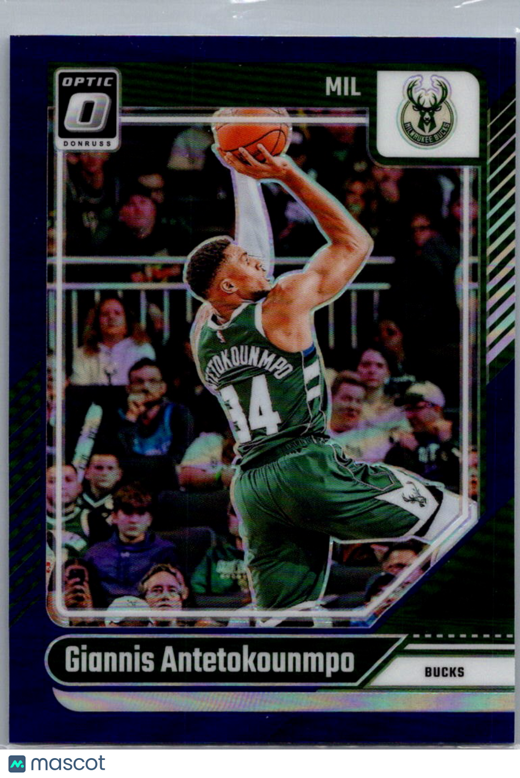 2025 Panini Donruss Optic Giannis Antetokounmpo #176 Blue
