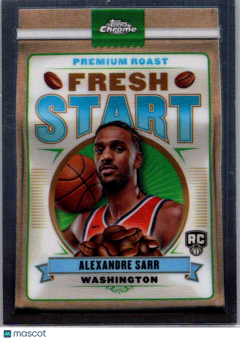 2025 Topps Chrome Alexandre Sarr #FS-2 RC
