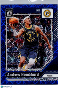 2025 Panini Donruss Optic Andrew Nembhard #25 Blue Velocity