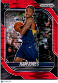 2026 Panini Prizm Kam Jones #29 Red /299