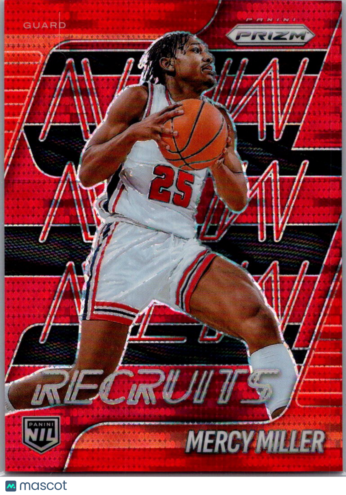 2026 Panini Prizm Mercy Miller #24 Red /299