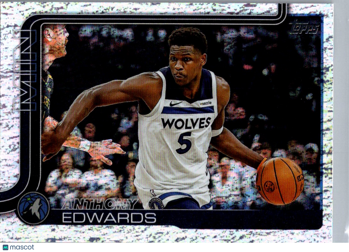 2025 Topps Basketball Anthony Edwards #108 Sandglitter