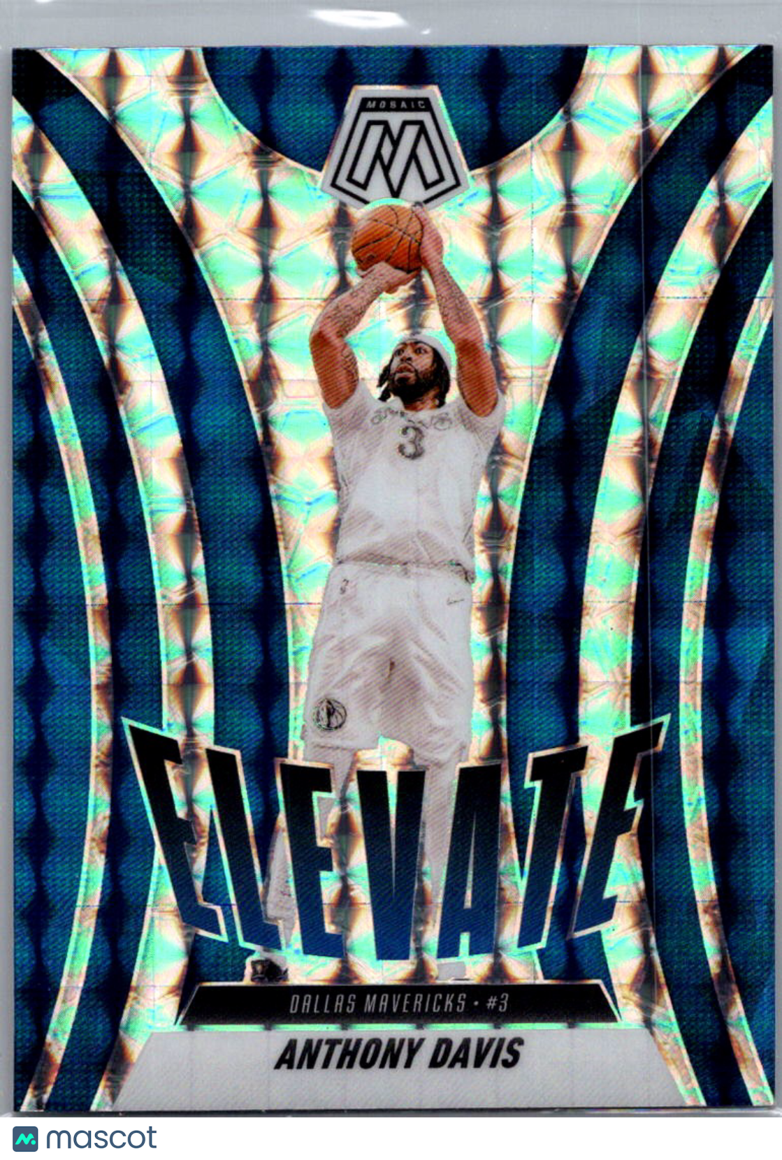2025 Panini Mosaic Anthony Davis #17 Silver
