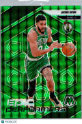 2025 Panini Mosaic Jayson Tatum #4 Green