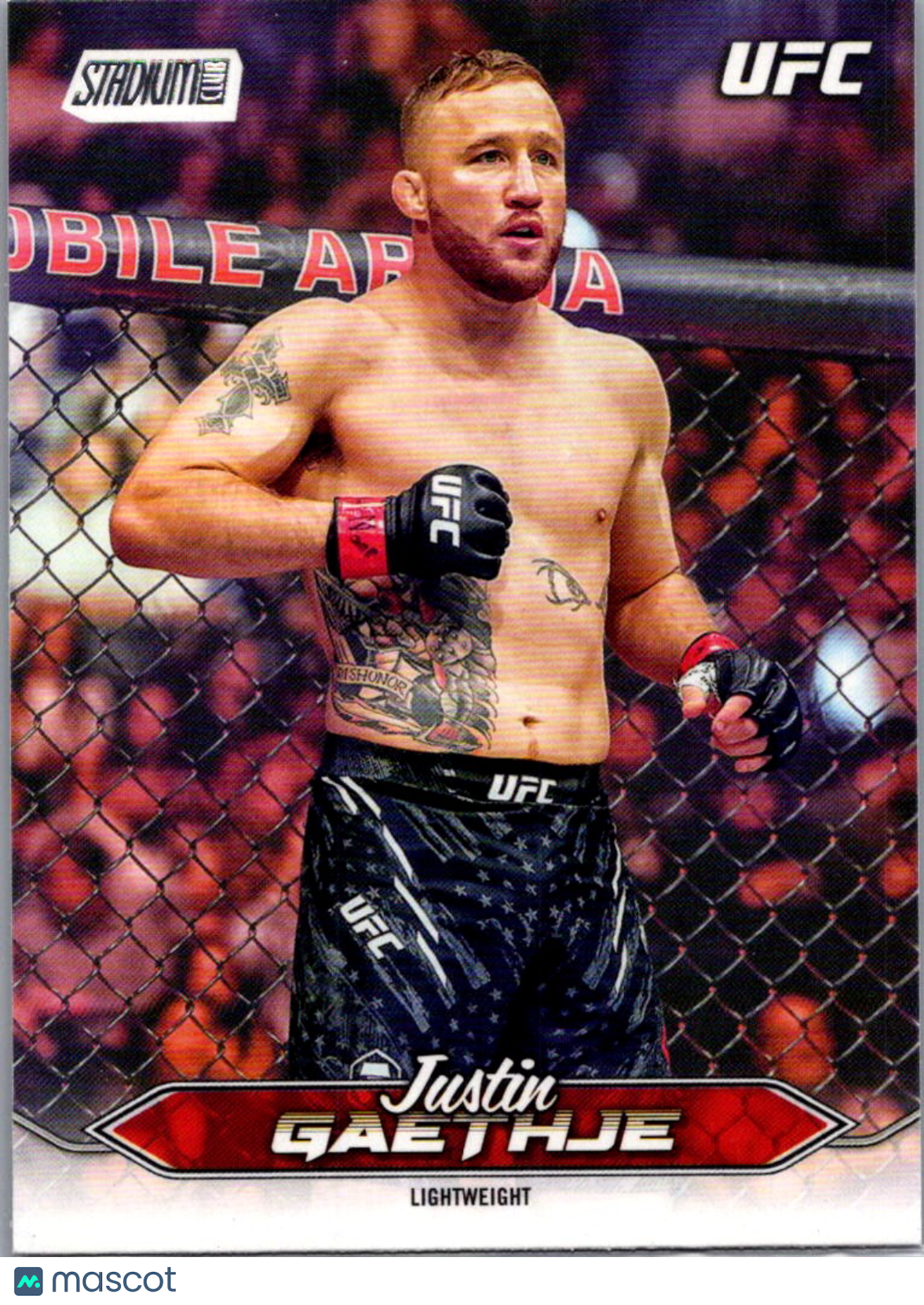2025 Topps Stadium Club UFC Justin Gaethje #155