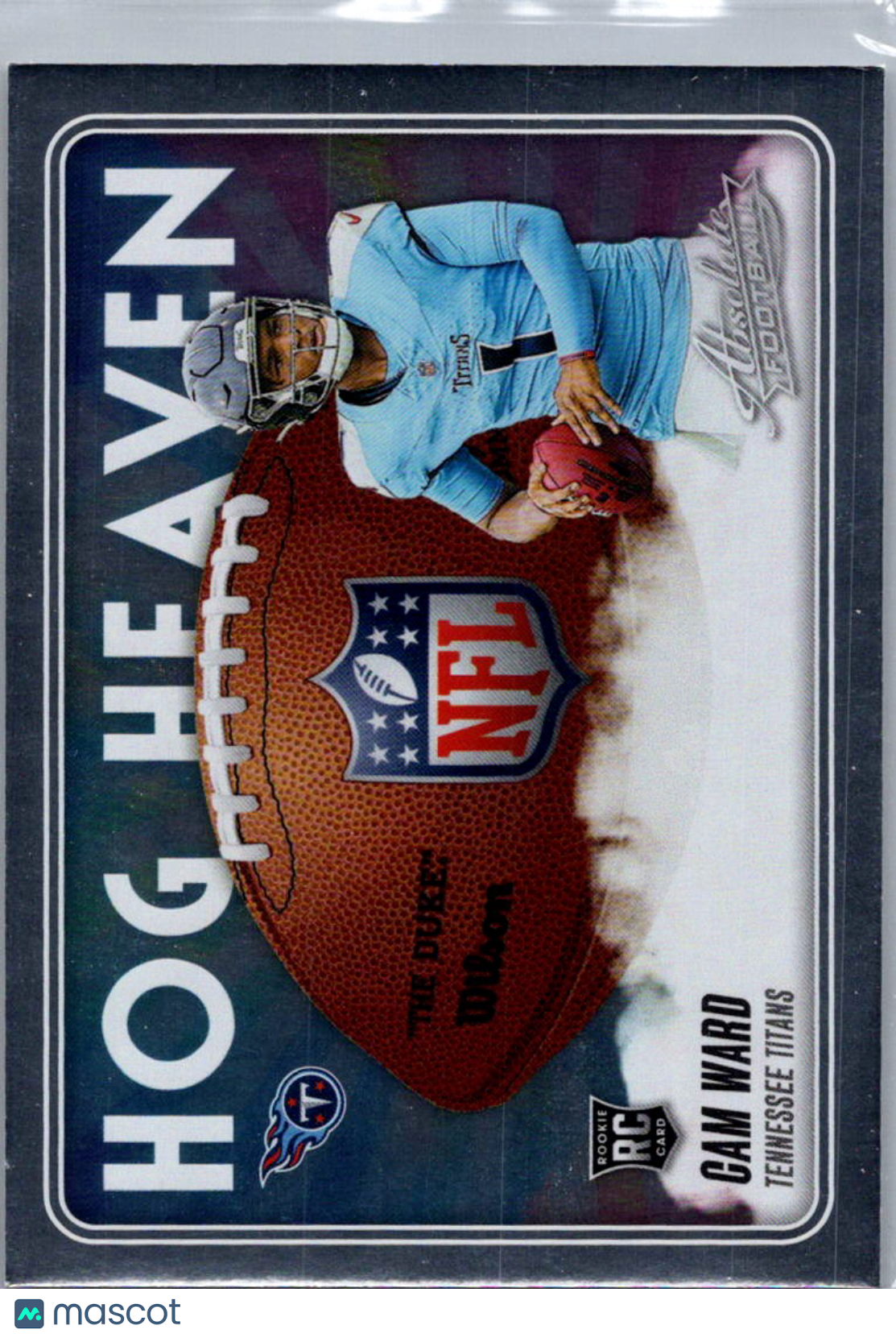 2025 Panini Absolute Football Cam Ward #HH-CWD RC