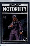 2025 Panini Mosaic Football Ashton Jeanty #18 Notoriety RC