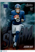 2025 Panini Absolute Football Jaxson Dart #7 By Storm RC
