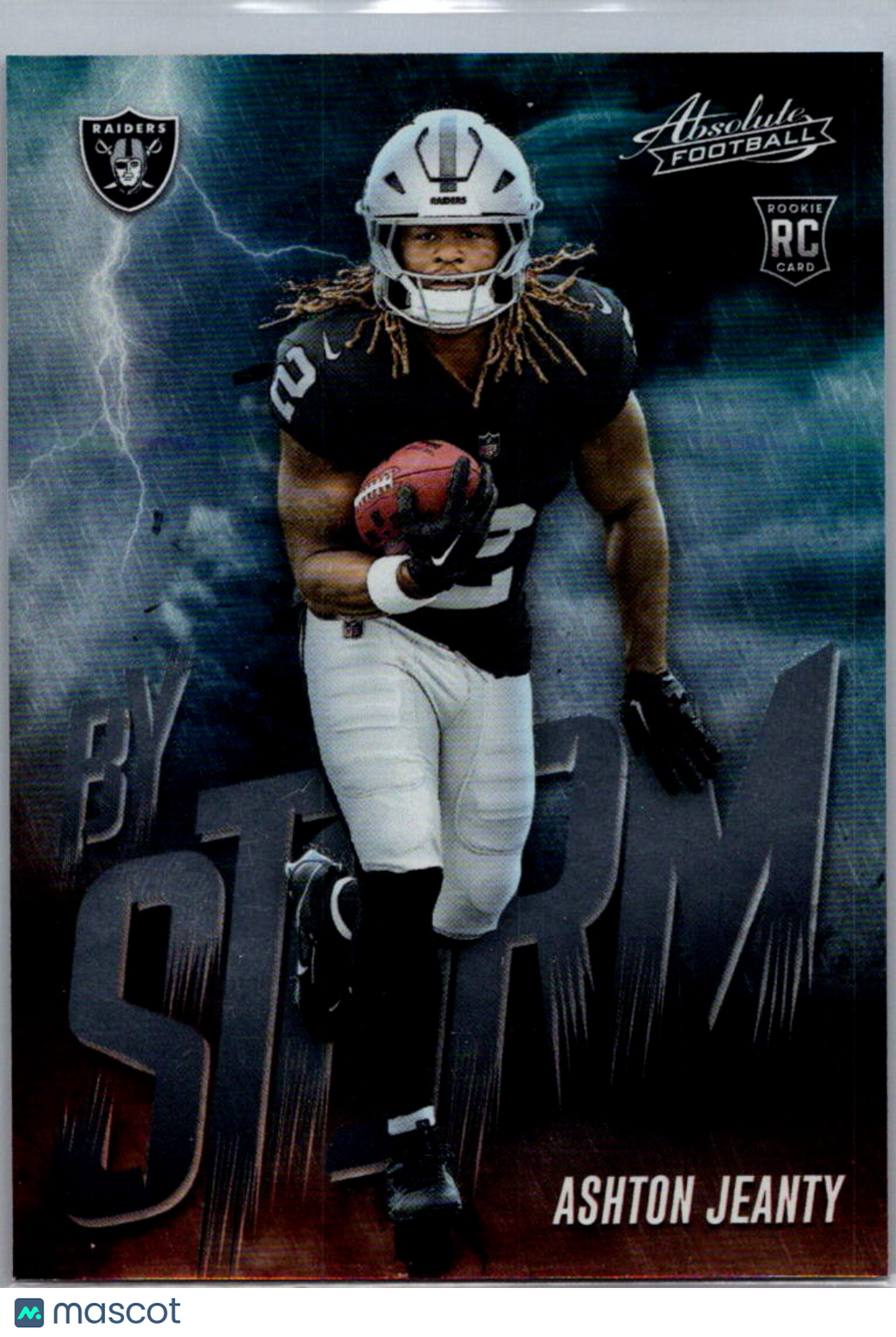 2025 Panini Absolute Football Ashton Jeanty #1 By Storm RC